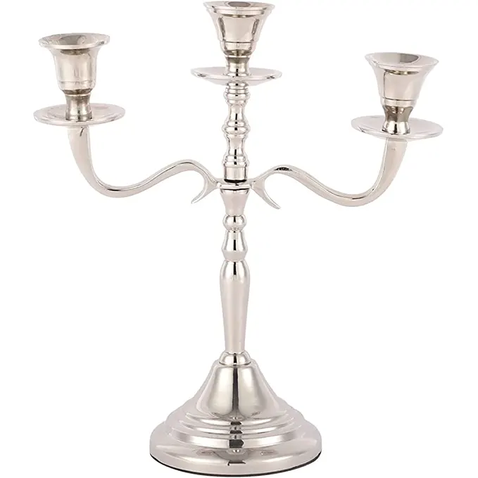 Voidrop Candelabras Candle Holder – Silver