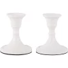 Voidrop Mini Candlestick Holders Set of 2 - White